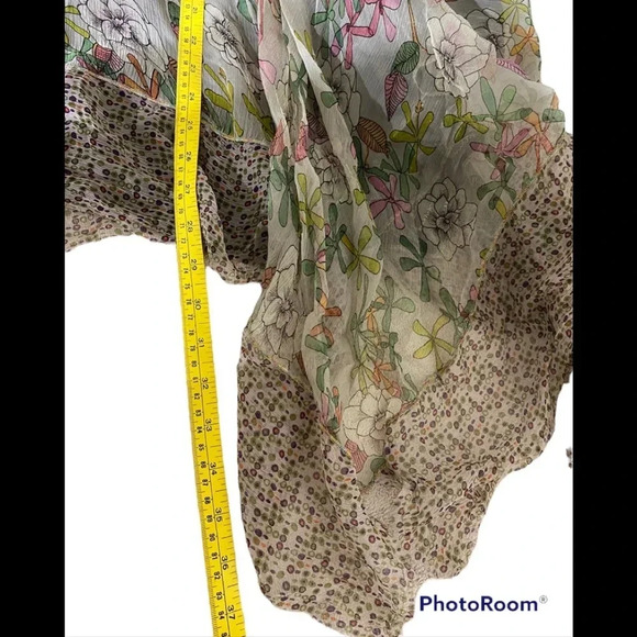 NWT For Love and Liberty 100% Silk Skirt - Picture 11 of 12